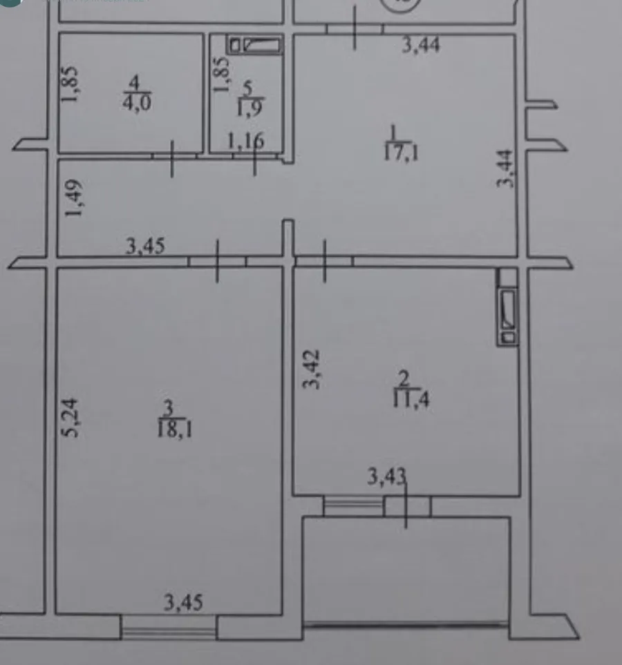 Продажа жилая квартира улица Николая Винграновского, д.5